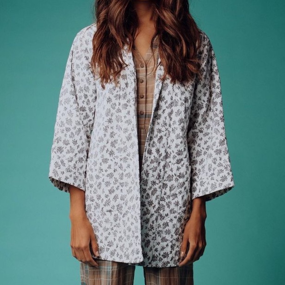 Bobbie Wren Quilted Floral Jacket